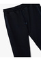 Cotton Zippered Pocket Waist Lace-Up Jogger Sweatpants - 5