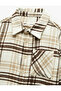 Buttoned Long Sleeve Classic Collar Lumberjack Shirt with Pockets - 5