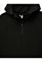 Long Sleeve Half Zipper Hooded Sports T-Shirt - 5