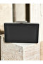Black Color Satin Evening Dress Bag with Silver Metal Case Evening Bag Engagement Wedding Bag Hand Bag - 3