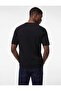 Regular Fit Crew Neck Viscose Blend Short Sleeve Basic Knitwear T-Shirt - 3