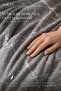 Single Duvet Cover Set Gray Marble Pattern Cotton Elastic Sheet Set 160X220 cm - 6