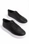 EFNAN SHOES Men's Black Casual Flexible Comfortable Stitched Lightweight Poly SMART LEG SPORTS SHOES - 6