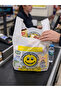 Smiling Face Patterned Roll Bag Large Size - 3