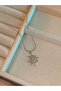 Silver Sun Necklace - 2