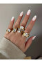 Basic Ring with Drop Stone - 4