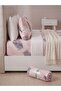 Ranfors Cotton Elastic Bed Sheet Set Powder / Grey Palm - 4