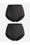 2-Piece Women's High Waist Laser Cut Bato Panties – Non-Marking, Seamless, Comfortable Underwear - 308 - 2