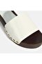 Women's White Studded Detailed Heeled Slippers - 7