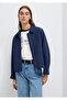 Navy Blue Jacket Oversized / Wide Cut 1110821-70497 - 3