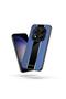 Xiaomi Redmi Note 14 Pro Compatible Case Zebana Premium Leather Case Blue - 2