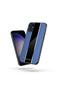 Samsung Galaxy A51 Compatible Case Premium Leather Case Blue - 2