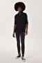 Mindy Women's 100% Cotton Woven Shirt Black