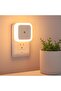 2 Pcs Night Light,Auto On/Off Motion Activation,Warm White