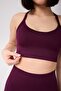 Women's Seamless Halter Neck Sports Bustier - 4