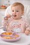 Baby Kuzucuk Patterned Waterproof Long Sleeve Food and Activity Bib
