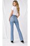 Casual Flare Crop Light Rodeo Women's Jean Pants - 3