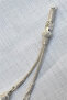 Silver Kazaziye Classic Model Two-Strand Rosary Tassel - Silver Color - 4