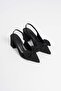 Black Women's Heeled Shoes Tr08Ms15A - 2