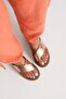 Daily Tan Genuine Leather Slippers Tr31My53G - 5