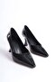Women's Black Patent Leather Stiletto Tr08Ms27A - 2