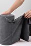 Multi-Purpose Roll Microfiber Cleaning Cloth 30X30 40 Sheets Dark Gray - 2