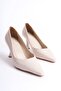 Women's Matte Beige Stiletto Tr08Ms27J - 2