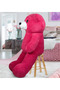 Giant Big Bobi Teddy Bear (100% Local) Fuchsia - 6