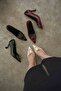 Women's Black Patent Leather Shoes Tr08Ms09A - 8