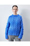 Sweater with hair braids - 2