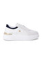 حذاء رياضي نسائي من Th Satin Platform Sn باللون الأزرق الداكن - 5