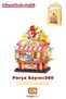 Loz Micro Block Series Popcorn Shop 360 Pieces Decorative Toy Building Set Building Block Fflz-8851