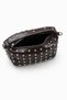 Women's Mini Size Staple-Detail Hand and Shoulder Bag - 3