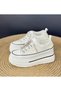 24Y345-10 Women's High Imported Sole Sneaker Sports Shoes - 5