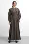 Molly Nelly Women's Side Tie Long Dress - 2