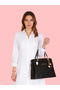 2-Piece Women's Butterfly Hand and Shoulder Bag with Charm Detail - 5