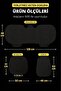 Suzuki Vitara Breathable & Sweat-Resistant Auto Seat Cushion Set - Seat Protection Cover Black (Front & Rear 7-Piece Set) - 6