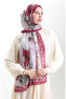 Hanzade French Silk Shawl 70330-09 Cherry Brown - 2