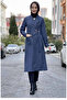 Kaşe coat 5172-11 indigo - 2