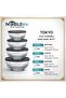 AKDENIZSHOP TOKYO STORAGE BOWL 4 Pieces - 3