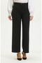 Wide-Leg Trousers 1151-01 Black