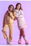 Girls' Embroidered Jacket-T-Shirt-Pants 3-Piece Set (One Size, One Size up Recommended) - 5