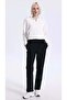 S2510121 W Micro Wide Leg Pant Women's Sweatpants Black - 2