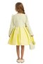 Floral Detailed Lace Bolero and Bag Set Evening Dress Girl's Invitation Dress 3-4-5-6-7 Years Old 35330Pr - 5