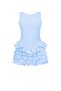 Sardinia Halter Neck Ruffled Lilac Dress with Shorts - 2