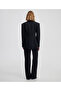Vatkalı kruvaze blazer - 6