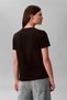 Ss Woven Label Class Women's Crew Neck T-Shirt Black - 3