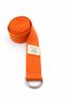 Natural Organic Cotton Yoga Belt Orange 200 cm X 5 cm Yoga Strap Pilates Stretching Strap Durable Tok - 7