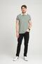 STRIPED POLO NECK T-SHIRT (E21-8500)