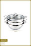 Pedro Induction Base 4-Piece Stainless Steel Ravioli Pot Set (28 cm - 5 Liters) - 2
